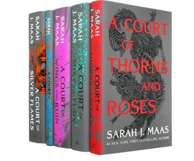 A court of thorns and Roses Hardcover Set ENG-HUD-SJM-ACOTARHWB фото