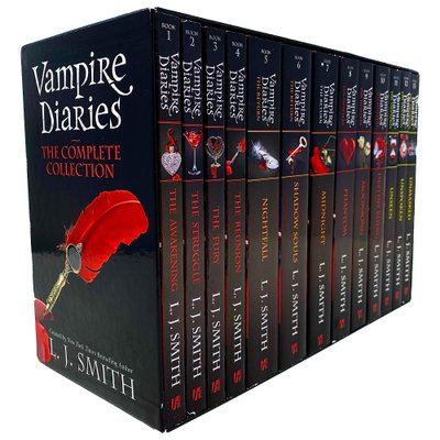 Vampire Diaries The Complete Collection 13 Books Box ENG-HUD-LJS-VD-B фото