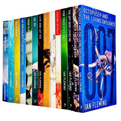 James Bond Complete 14 Books Collection  ENG-HUD-KCC-MC8 фото