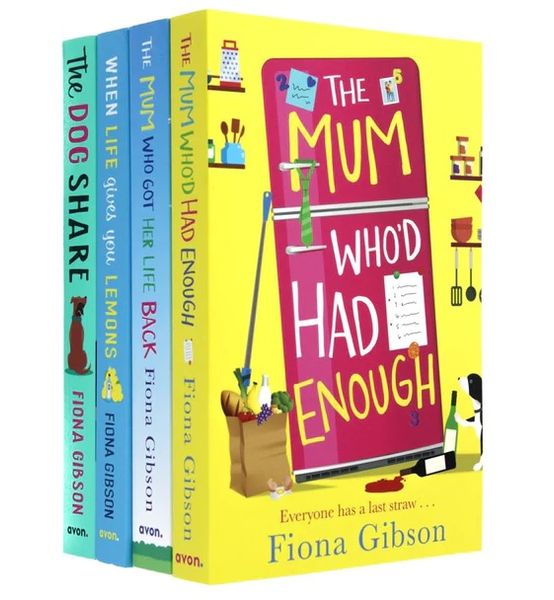 Fiona Gibson 4 book collection ENG-HUD-MM-FVJV40 фото