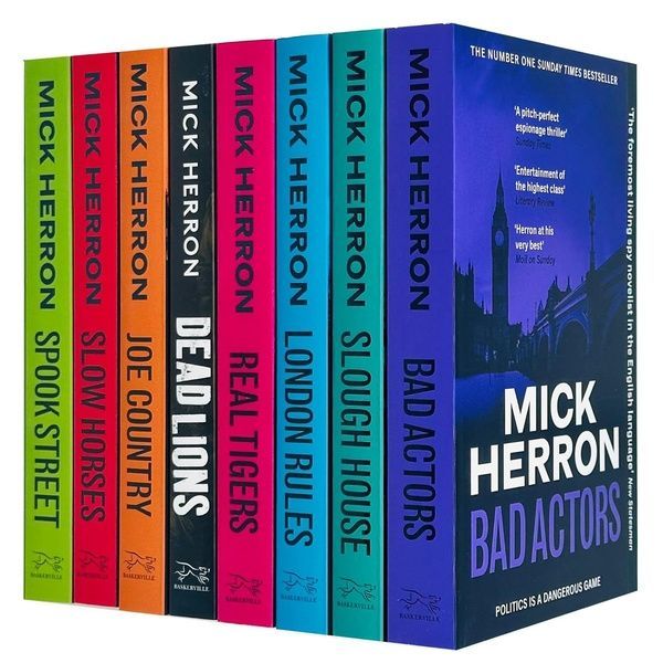 Slough House Thriller 8 Books Collection, Mick Herron