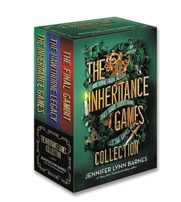 The Inheritance Games Hardcover Box ENG-HUD-JLB-TIH3HB  фото