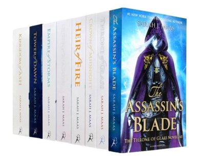 Throne of Glass paperback full collection ENG-HUD-SJM-TOG8BCWB фото