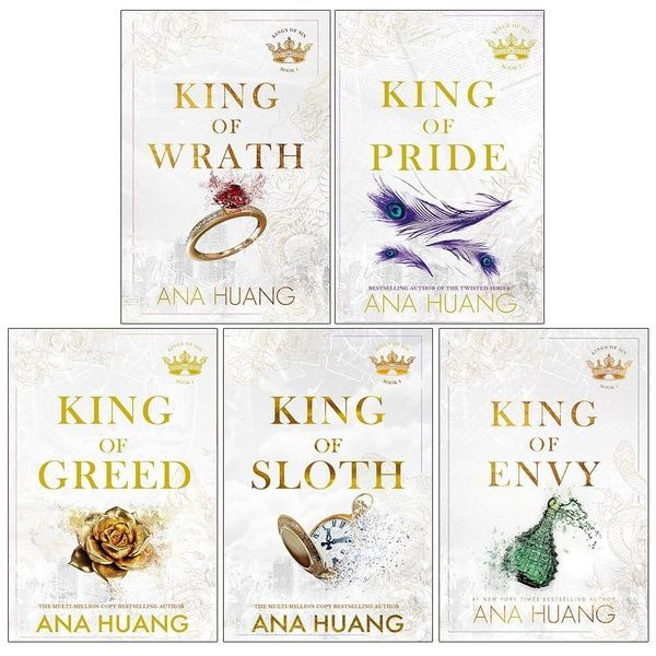 Kings of Sin 5 Books Collection ENG-HUD-CAW-J91 фото
