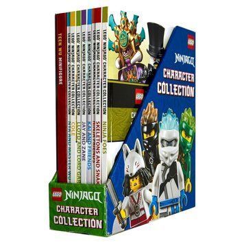 LEGO Ninjago Character  8 Books box