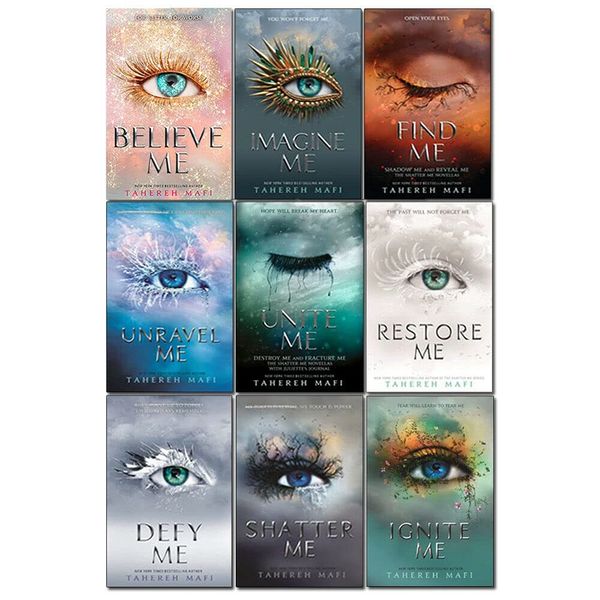 Shatter me series 9 books colletion ENG-HUD-EVRN-TM-TMS9P фото