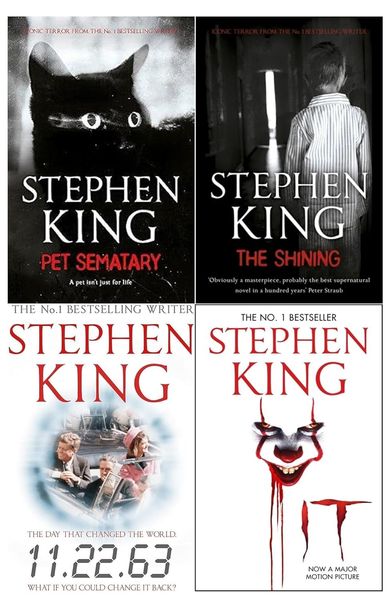 Stephen King 4 Books Collection     ENG-HUD-DSQ-RPS134 фото