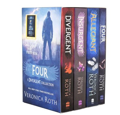 Divergent Series 4 Books Collection  ENG-HUD-VR-D4BC фото