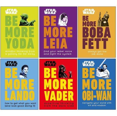 Star Wars Be More 6 Books Collection ENG-HUD-VA-SW6BC фото