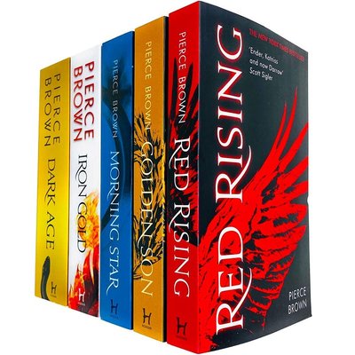 Red Rising 5 books Collection ENG-HUD-PB-RR5P фото