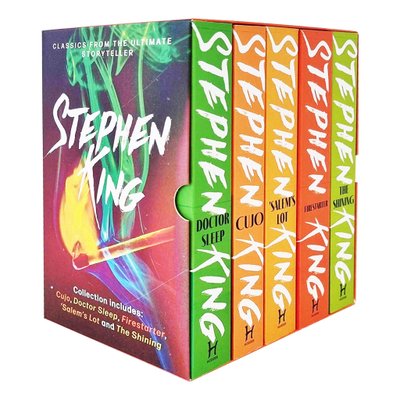 Stephen King Collection box: 5 books ENG-HUD-EVRN-SK-5BBP фото