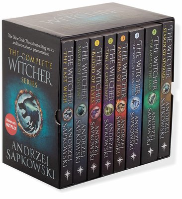 The Witcher Complete Series 8 Books ENG-HUD-MM-FVJV26 фото