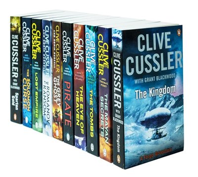 Clive Cussler 10 Book Collection  ENG-HUD-MM-FVJV38 фото
