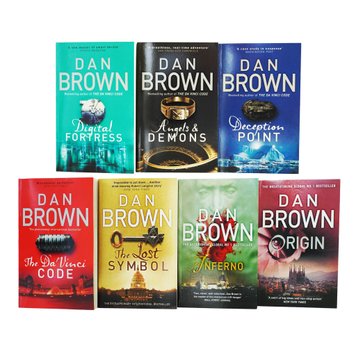 Robert Langdon Series 7 Books Collection  ENG-HUD-MM-FVJV65 фото