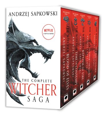 The Witcher 1-5 books Box ENG-HUD-AS-TW15PBSW  фото