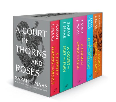 A Court of Thorns and Roses 5 books Paperback Box ENG-HUD-SJM-5P фото