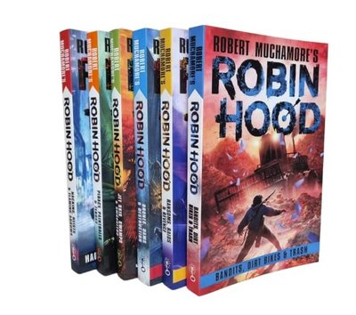 Robert Muchamore's Robin Hood Series 6 Book Set Collection ENG-HUD-RM-RB6BX фото