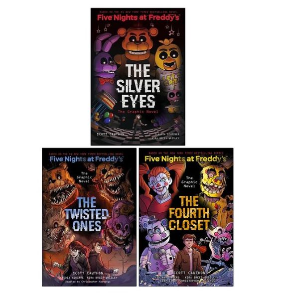 Five Nights at Freddy's Graphic Novels Collection ENG-HUD-SC-FNAFGNP фото