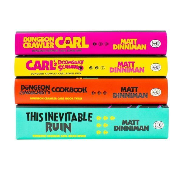 Dungeon Crawler Carl  4 books set ENG-HUD-LAQ-CW33 фото