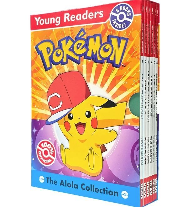 Young Readers Level 2 Pok&eacute;mon Collection 6 books Box, Various Author