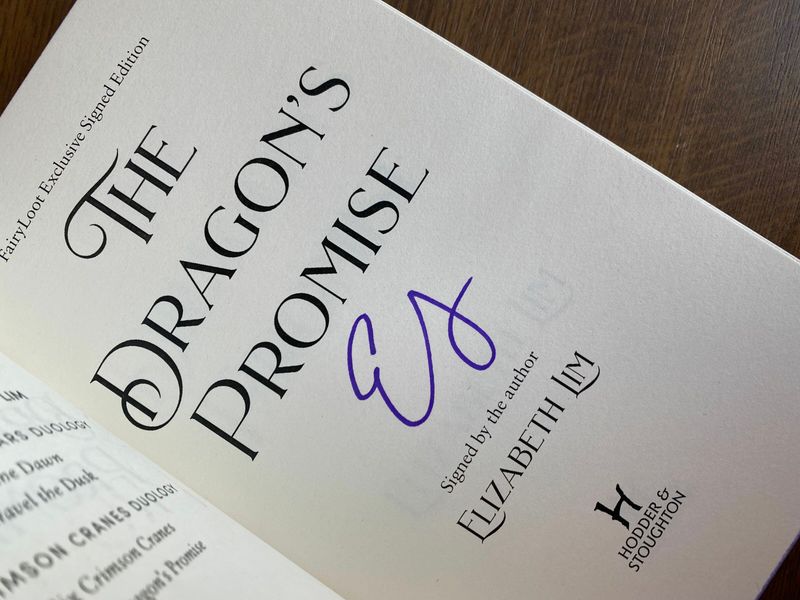 The Dragon's Promise (signed exclusive edition) EXC-ENG-EL-DPSF фото