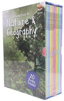Introduction to Nature and Geography 20 Book Collection Box ENG-HUD-LA-ST109 фото