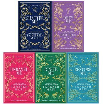 Shatter Me Collector's Edition 5 Books Collection ENG-HUD-RSQ-SR86 фото