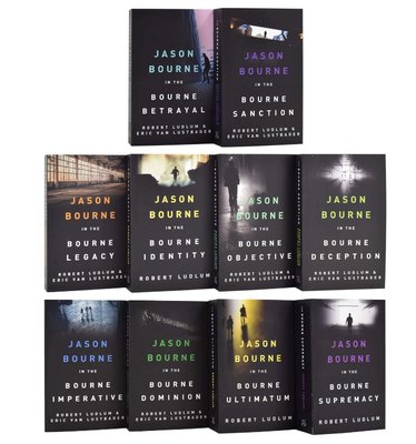 Jason Bourne Series 10 Books Collection ENG-HUD-RL-JB10P фото