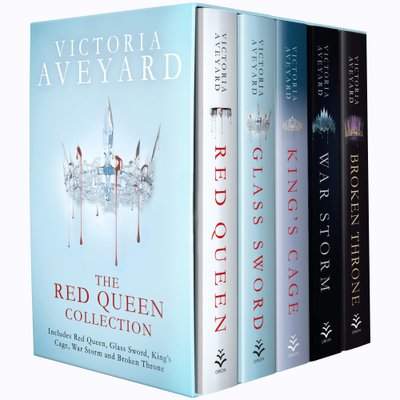 Red Queen 5 Books Collection Set ENG-HUD-VA-RQ5 фото