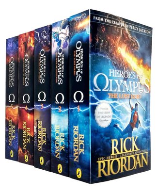 The Heroes of Olympus The Complete 5 Books Collection  ENG-HUD-RR-HOO5 фото