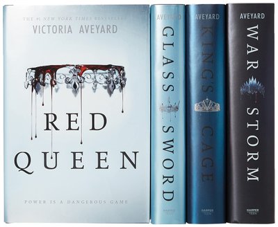 Red Queen 4 Books Collection Set ENG-HUD-VA-RQ4 фото