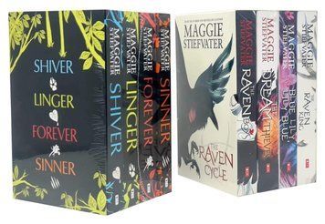 Wolves of Mercy Falls And Raven Cycle Series 8 Books ENG-HUD-EVRN-MS-6BCP фото