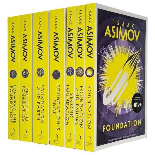 ［ライ］ARBOUR / FOUNDATION SERIES Книга The Foundation Series by Isaac Asimov 7 Books Collection