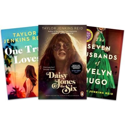 Комплект із 3-х книг Taylor Jenkins Reid  ENG-HUD-TJR-3BCP фото