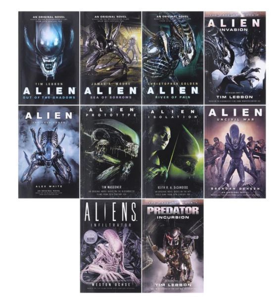 Alien 10 Books Collection ENG-HUD-ASW-FL96 фото