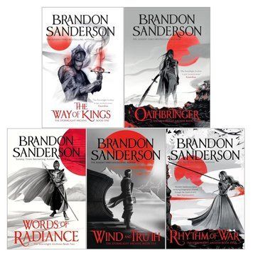 The Stormlight Archive  5 Books Collection ENG-HUD-DT-RS40 фото