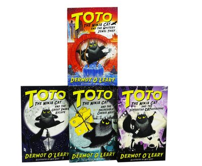 The Toto the Ninja Cat Series 4 Books Collection  ENG-HUD-DO-TTNC4BCB фото