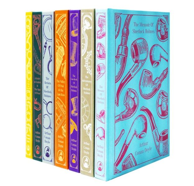 Sherlock Holmes Complete 7 Books Hardback Collection Box Set ENG-HUD-SACD-SHP фото