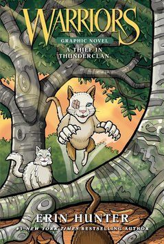 Warriors: A Thief in ThunderClan graphic novel ENG-HUD-DST-YRA73 фото
