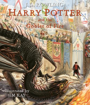 Harry Potter and the Goblet of Fire (Illustrated Edition) ENG-HUD-JKR-HPAPSIEH4  фото