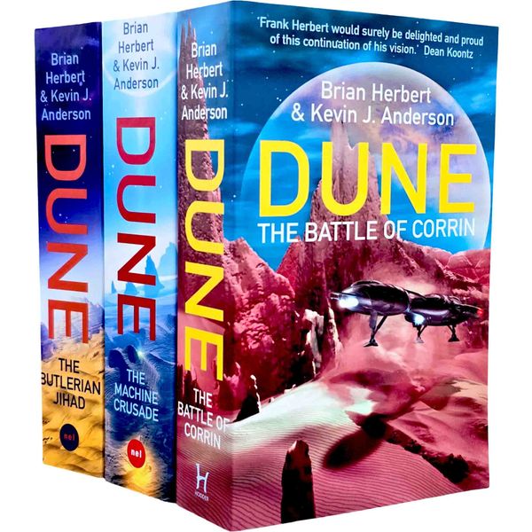 Legends of Dune 3 books collection ENG-HUD-RAF-SL19 фото