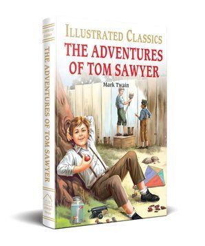 The Adventures of Tom Sawyer llustrated Children edition ENG-HUD-MFR-RP95 фото