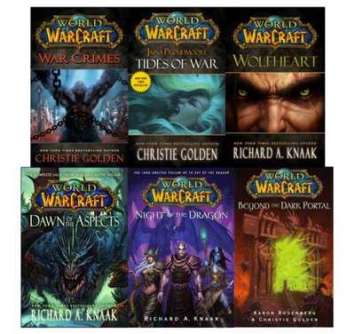 World Of Warcraft комплект із 6 книг ENG-HUD-VA-WOW6NPC фото