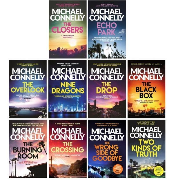 Harry Bosch 11-20 Books Collection, Michael Connelly