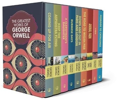 The Greatest Works of George Orwell 9 Books Collection ENG-HUD-RYB-IRF10 фото