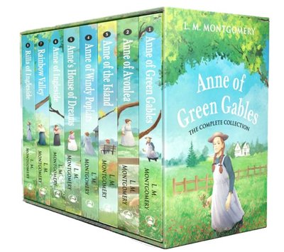 Anne Of Green Gables бокс із 8 книг ENG-HUD-LMM-AOGG8PB фото