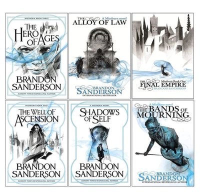 The Mistborn  1-6 Books Collection ENG-HUD-BS-MT3 фото